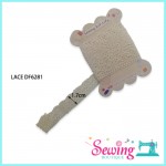 LACE - DF6281-COTTON-2YD(CREAM)